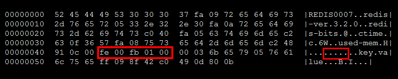 rdb version 7 format db hex rdb version 7 format db hex